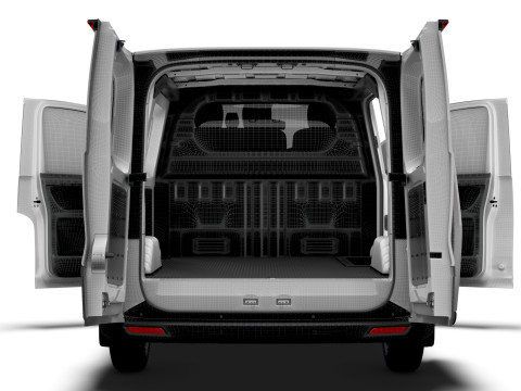 Iveco Fidato L1H1 HQ Interior 2026 Modelo 3D