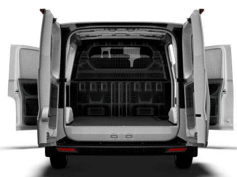 Iveco Fidato L1H1 HQ Interior 2026 3D Model