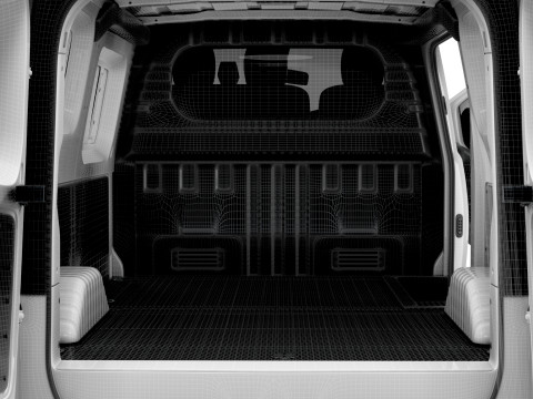 Iveco Fidato L1H1 HQ Interior 2026 Modelo 3D