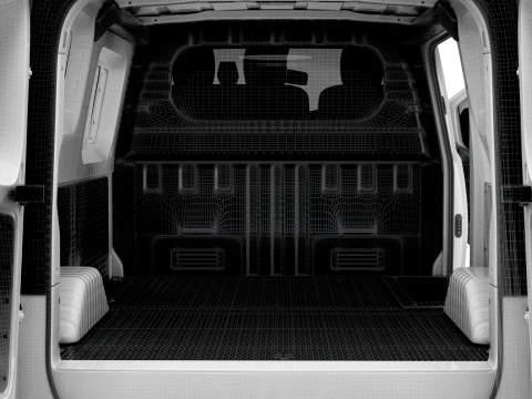 Iveco Fidato L1H1 HQ Interior 2026 3D Model