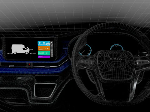 Iveco Fidato L1H1 HQ Interior 2026 3D Model