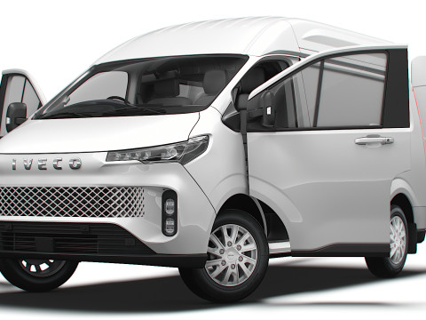 Interni Iveco Fidato L1H2 HQ 2026 Modello 3D