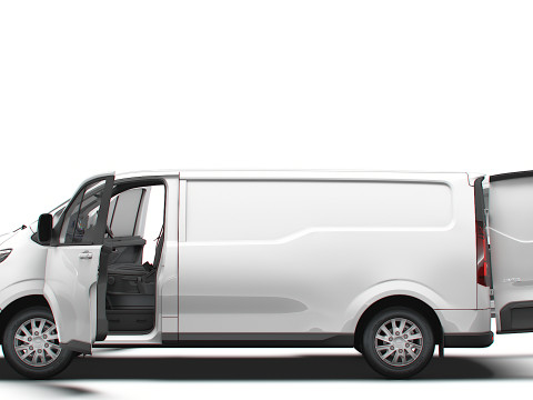 Iveco Fidato L2H1 HQ Interieur 2026 3D Modell