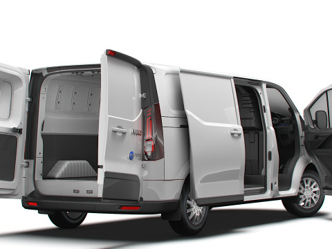 Iveco Fidato L2H1 HQ Interieur 2026 3D Modell