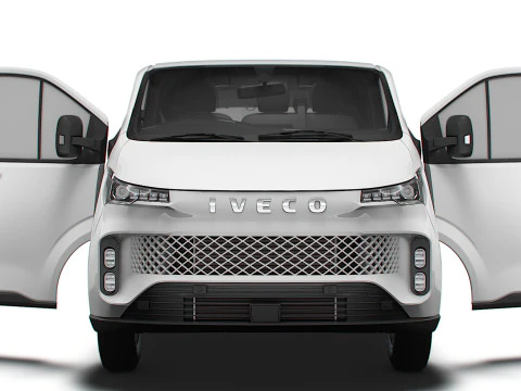 Iveco Fidato L2H1 HQ Interior 2026 3D Модель