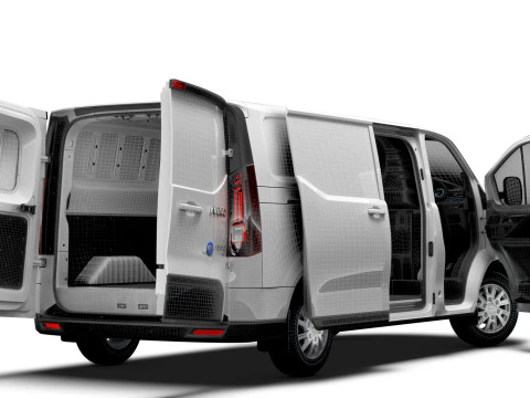 Iveco Fidato L2H1 HQ Interior 2026 3D Модель