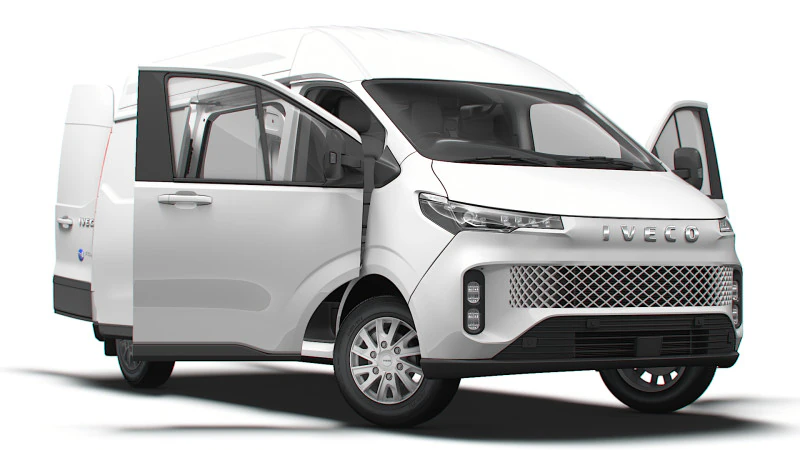 Iveco Fidato L2H2 HQ Interieur 2026 3D Model .c4d .max .obj .3ds .fbx .stl .blend 