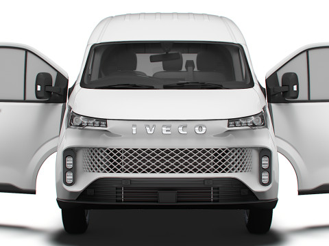 Iveco Fidato L2H2 HQ Interior 2026 Modelo 3D