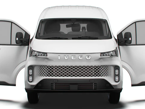 Iveco Fidato L2H2 HQ Interieur 2026 3D Model