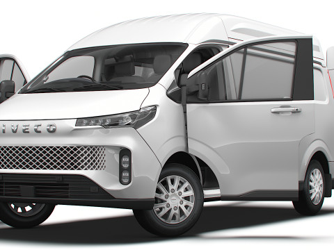 Iveco Fidato L2H2 HQ Interior 2026 Modelo 3D