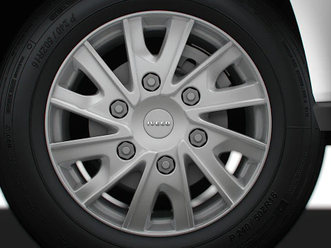 Iveco Fidato L2H2 HQ Interieur 2026 3D Model