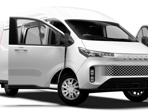 Iveco Fidato L2H2 HQ Interior 2026 Modelo 3D