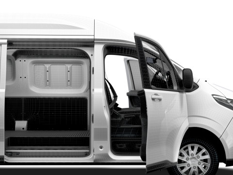 Iveco Fidato L2H2 HQ Interior 2026 Modelo 3D