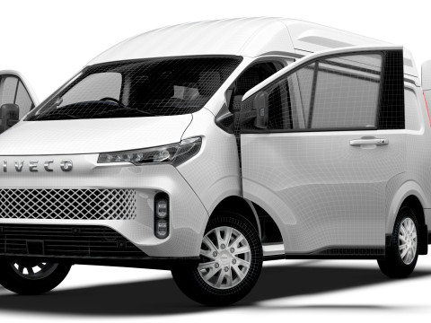 Iveco Fidato L2H2 HQ Interior 2026 Modelo 3D