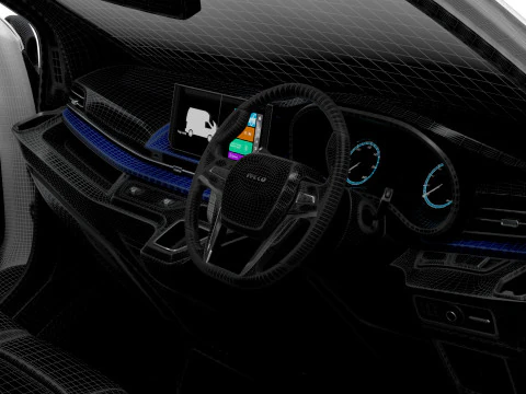 Iveco Fidato L2H2 HQ Interieur 2026 3D Model