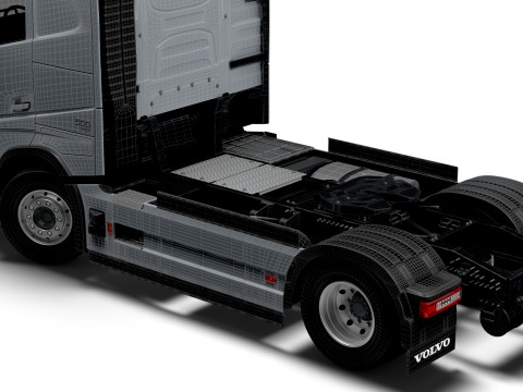 Volvo FH 4x2 Tractor 2026 3D Model