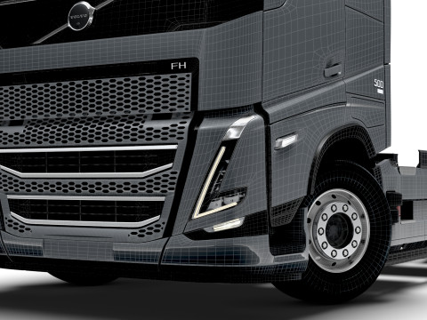 Volvo FH 4x2 Tractor 2026 3D Model