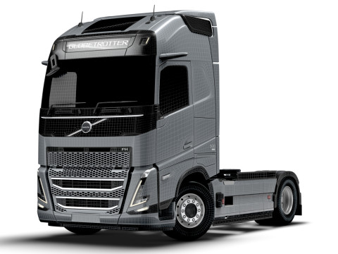 Volvo FH 4x2 Tractor 2026 3D Model