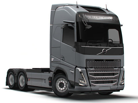 Volvo FH 6x2 Tractor 2026 3D Model