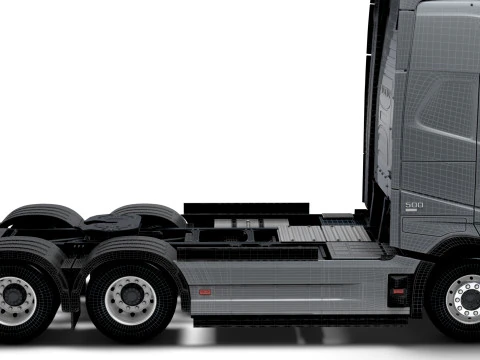 Volvo FH 6x2 Tractor 2026 3D Model