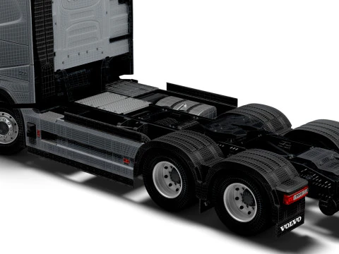 Volvo FH 6x2 Tractor 2026 3D Model