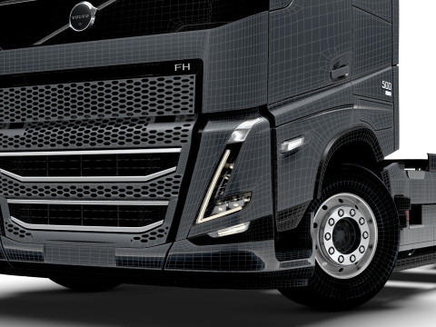 Volvo FH 6x2 Tractor 2026 3D Model