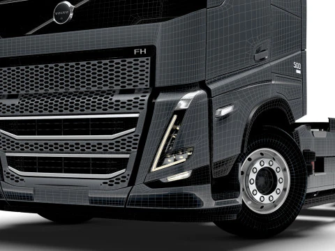 Volvo FH 6x2 Tractor 2026 3D Model