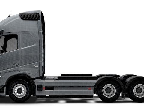 Volvo FH 6x2 Tractor 2026 3D Model