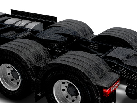 Volvo FH 6x2 Tractor 2026 3D Model