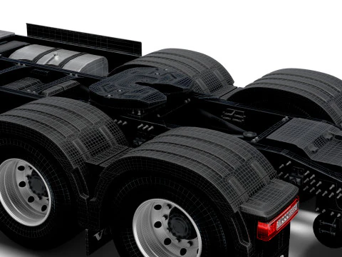 Volvo FH 6x2 Tractor 2026 3D Model
