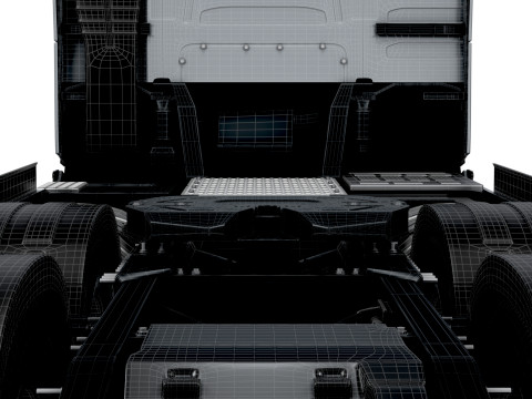 Volvo FH 6x2 Tractor 2026 3D Model