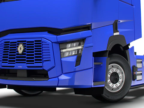 Traktor Renault E Tech T 4x2 2026 Model 3D