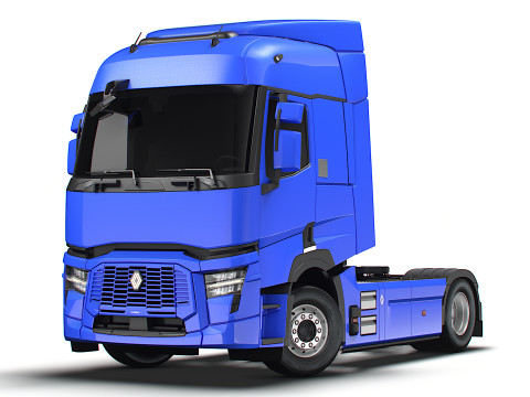 Renault E Tech T Tractor 4x2 2026 3D Model