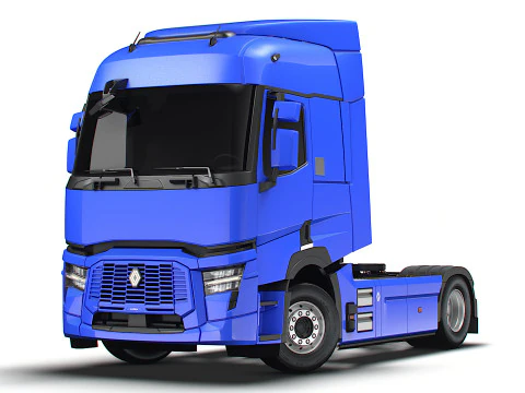 Traktor Renault E Tech T 4x2 2026 Model 3D