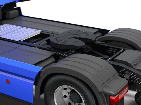 Renault E Tech T Tractor 4x2 2026 3D Model