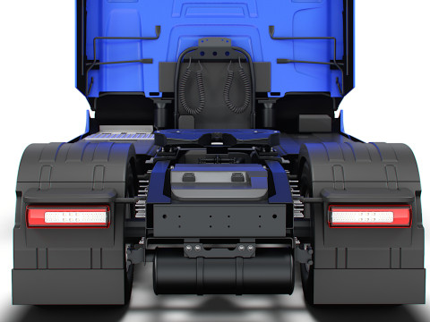 Renault E Tech T Tractor 4x2 2026 3D Model