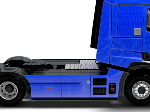 Traktor Renault E Tech T 4x2 2026 Model 3D