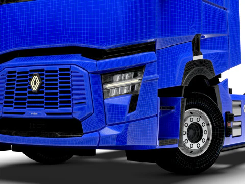 Traktor Renault E Tech T 4x2 2026 Model 3D