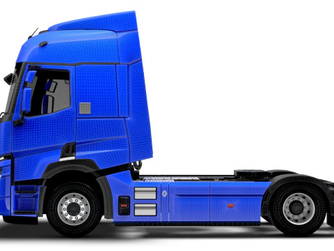 Traktor Renault E Tech T 4x2 2026 Model 3D