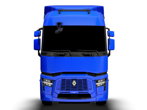 Renault E Tech T Tractor 4x2 2026 3D Model