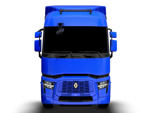 Traktor Renault E Tech T 4x2 2026 Model 3D