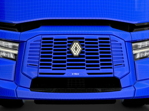 Traktor Renault E Tech T 4x2 2026 Model 3D