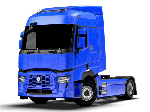 Traktor Renault E Tech T 4x2 2026 Model 3D