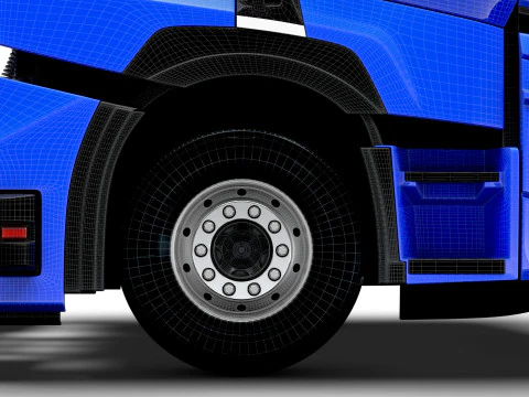 Traktor Renault E Tech T 4x2 2026 Model 3D