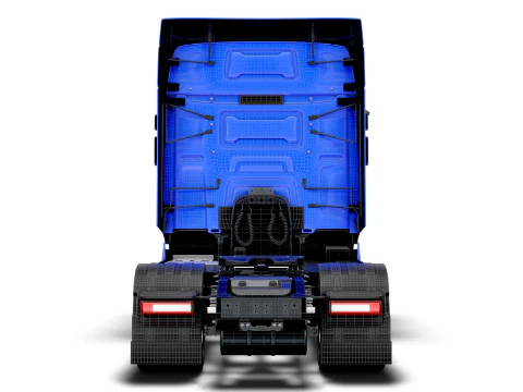 Traktor Renault E Tech T 4x2 2026 Model 3D