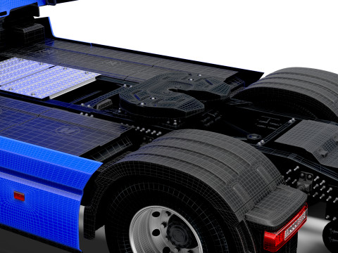 Renault E Tech T Tractor 4x2 2026 3D Model