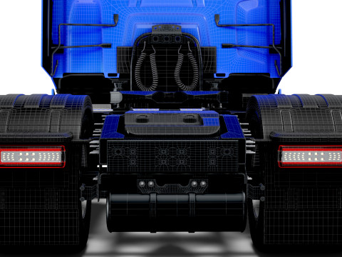 Renault E Tech T Tractor 4x2 2026 3D Model