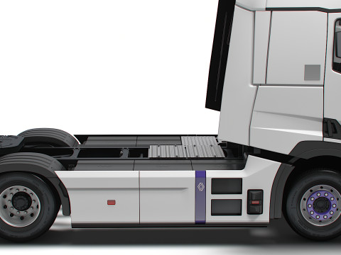Renault E Tech T Tractor 6x2 2026 3D Model