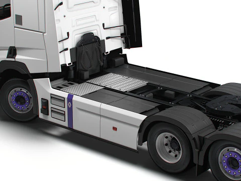 Traktor Renault E Tech T 6x2 2026 Model 3D