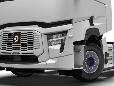 Renault E Tech T Tractor 6x2 2026 3D Model